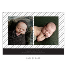 Load image into Gallery viewer, Signature Script Birth Announcement