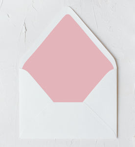 Solid Color Envelope Liner