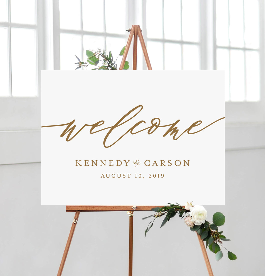 Kennedy Welcome Sign