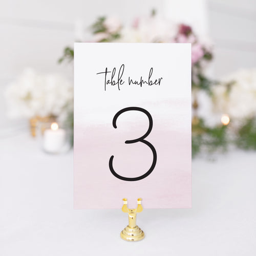 Addison Table Number