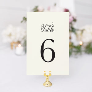 Cassie Table Number