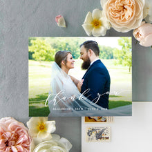 Load image into Gallery viewer, Elizabeth Thank You Card with Photo