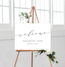Load image into Gallery viewer, Elizabeth Welcome Sign