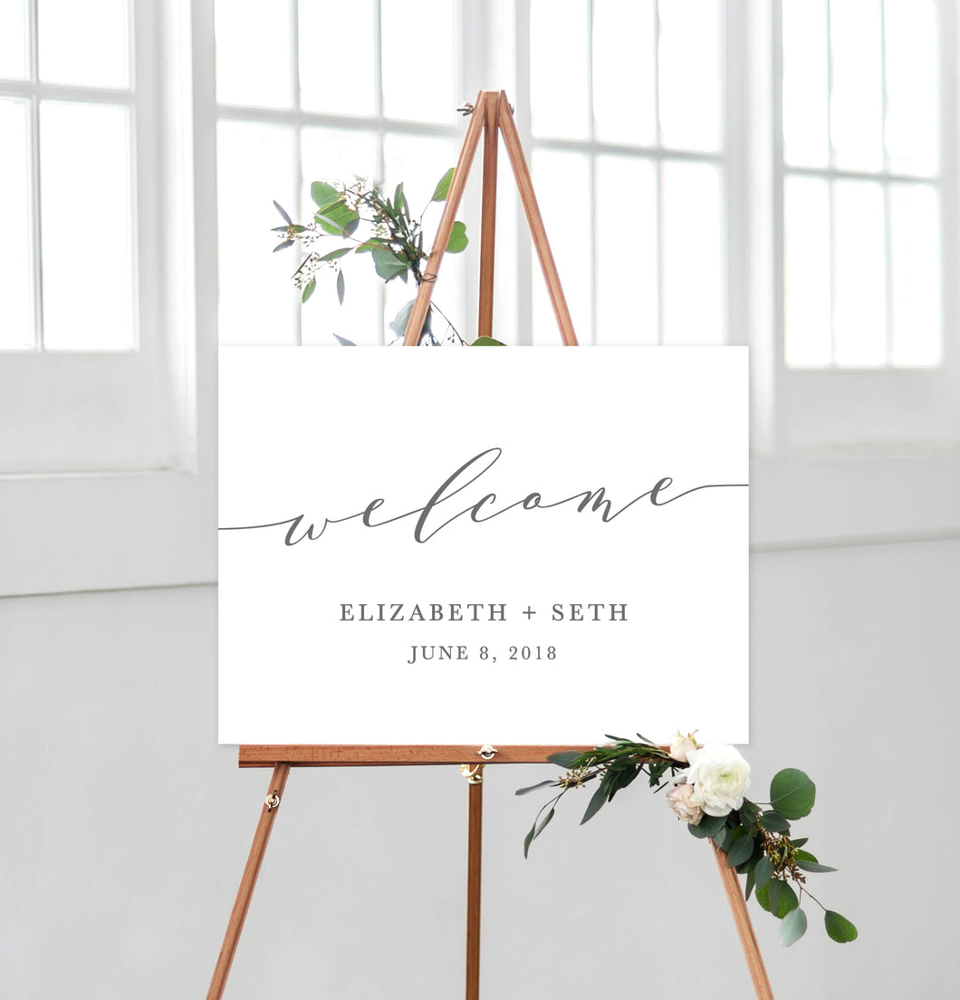 Elizabeth Welcome Sign
