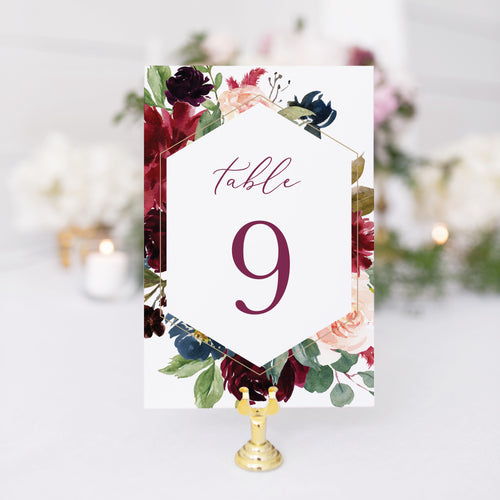 Erin Table Number