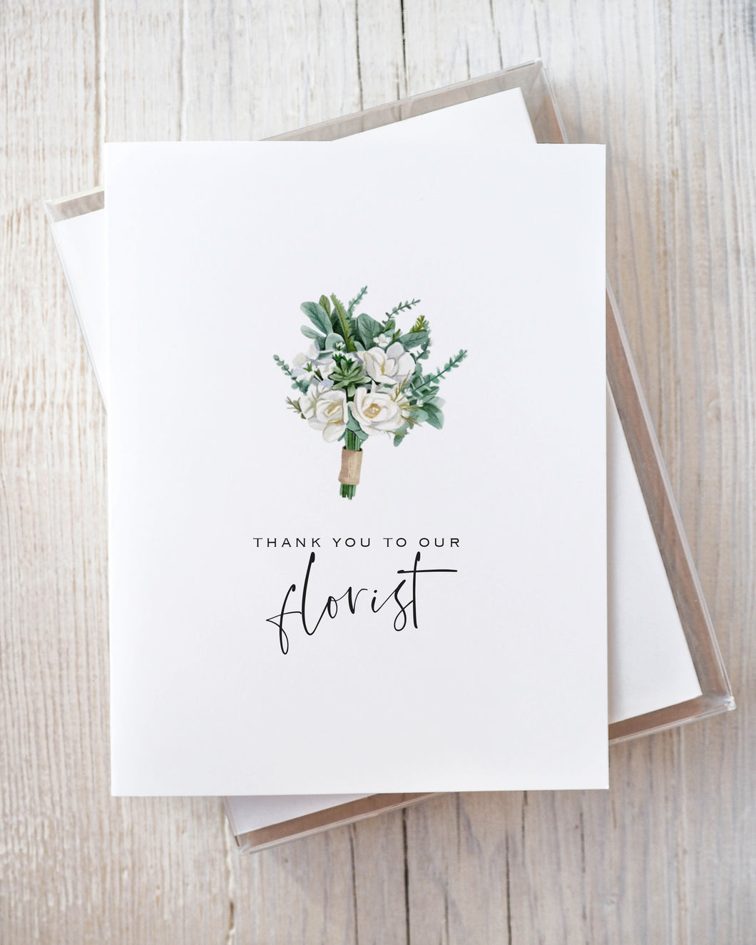 Wedding Vendor Thank You Cards