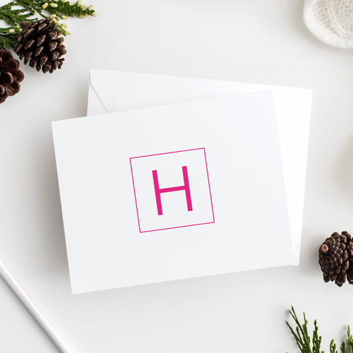 Simple Letter Notecard