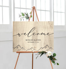 Load image into Gallery viewer, Morgan Welcome Sign