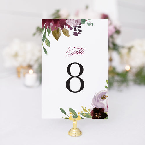 Nicole Table Number