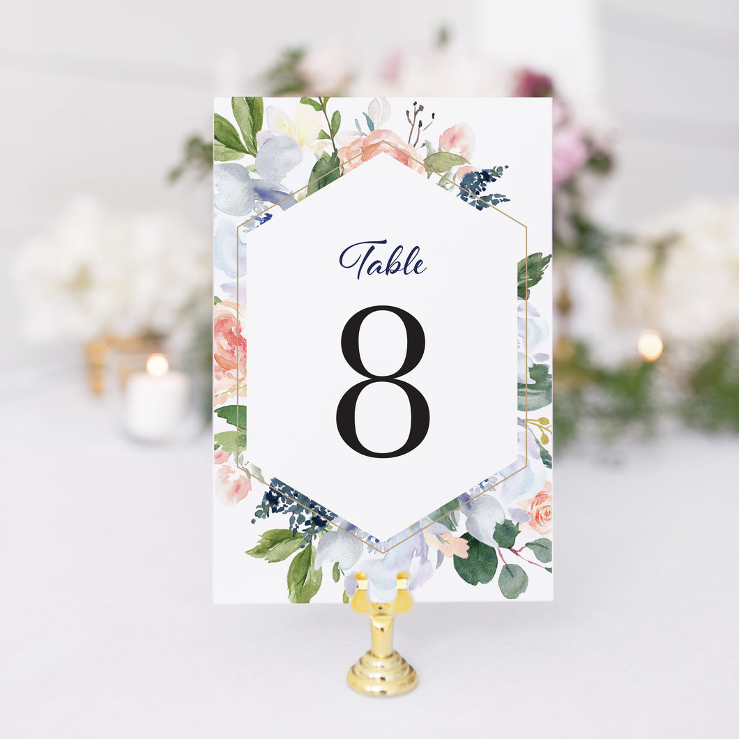 Scarlett Table Number