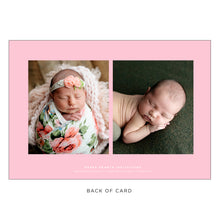 Load image into Gallery viewer, Summer Flowers Birth Announcement