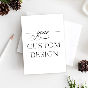 Custom Designed Holiday Card